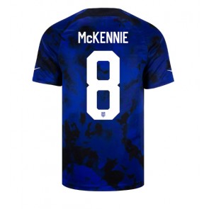 United States Weston McKennie #8 Replica Away Stadium Shirt World Cup 2022 Short Sleeve